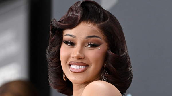Cardi B’s Blue Bob Is Simply Jean-ius—See the Photos